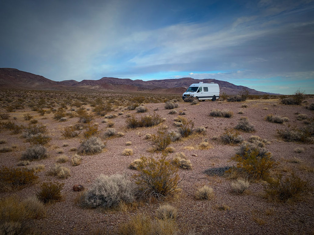 Death Valley National Park's Greenwater Valley Rd.